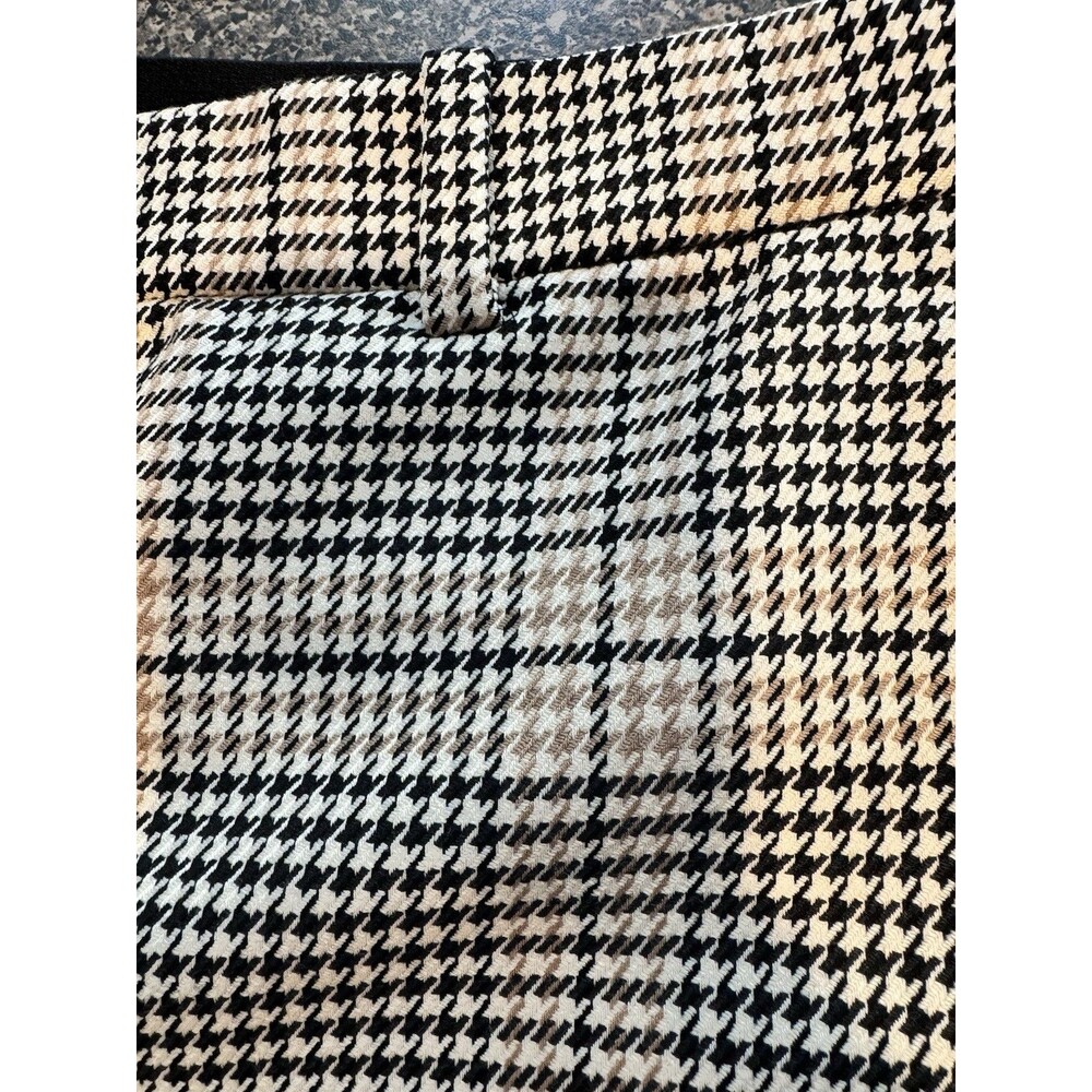 H&M Pants Plaid Cropped Trousers XL Women’s XL Office Siren Dark Academia Preppy - Picture 3 of 12